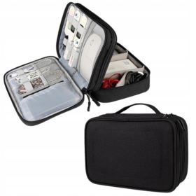 ORGANIZER NA ELEKTRONIKĘ I KABLE ETUI PODW&Oacute;JNE CZARNE