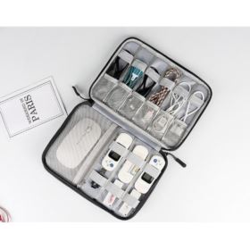 ORGANIZER NA ELEKTRONIKĘ I KABLE ETUI PODW&Oacute;JNE CZARNE