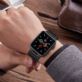 PASEK DO APPLE WATCH BRANSOLETA 42/44/45MM CZARNY STALOWY