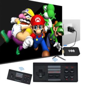 GRA TELEWIZYJNA RETRO EMX-06 HDMI 8-BIT 620 GIER 2 PADY BEZPRZEWODOWE