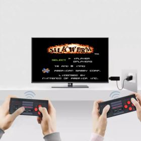 GRA TELEWIZYJNA RETRO EMX-06 HDMI 8-BIT 620 GIER 2 PADY BEZPRZEWODOWE