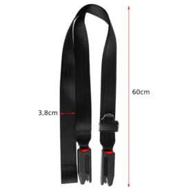 UNIWERSALNY PAS SAMOCHODOWY DO FOTELIKA DZIECKA ISOFIX