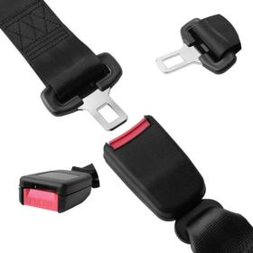 PRZEDŁUŻACZ PASA BEZPIECZEŃSTWA CZARNY