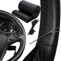 POKROWIEC NA KIEROWNICĘ SAMOCHODU IGŁA NIĆ