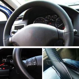 POKROWIEC NA KIEROWNICĘ SAMOCHODU IGŁA NIĆ