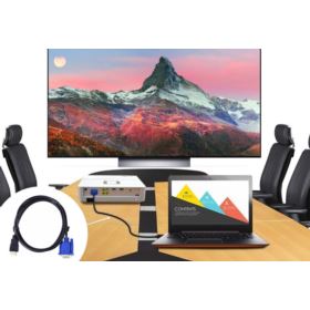 ADAPTER Z HDMI DO VGA PRZEJŚCI&Oacute;WKA