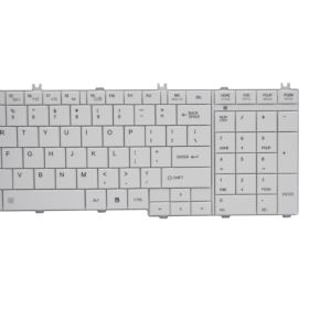 KLAWIATURA DO TOSHIBA SATELLITE L675 L750D BIAŁA US