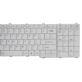 KLAWIATURA DO TOSHIBA SATELLITE L675 L750D BIAŁA US