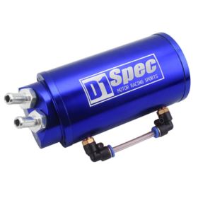 SEPARATOR OLEJU ZBIORNIK ODMY OLEJOWEJ UNIWERSALNY D1SPEC OIL CATCH TANK 10MM NIEBIESKI