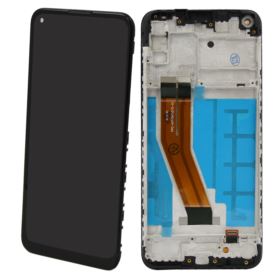 WYŚWIETLACZ Z DIGITIZEREM SAMSUNG GALAXY A11 M11 SM-A115A SM-M115F Z RAMKĄ CZARNY