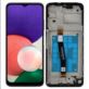 WYŚWIETLACZ I DIGITIZER SAMSUNG GALAXY A22 5G Z RAMKĄ IPS TFT CZARNY