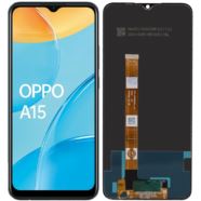 WYŚWIETLACZ Z DIGITIZEREM OPPO A15 A15S CPH2185 CPH2179 IPS  CZARNY