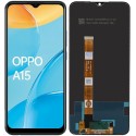 WYŚWIETLACZ Z DIGITIZEREM OPPO A15 A15S CPH2185 CPH2179 IPS  CZARNY