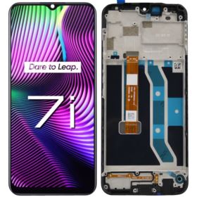 WYŚWIETLACZ Z DIGITIZEREM REALME 7I RMX2193 Z RAMKĄ