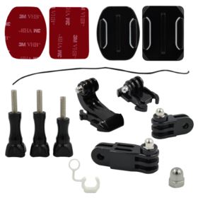 MOCOWANIA DO KAMER SPORTOWYCH GOPRO XIAOMI SJCAM SONY ZE ŚCIERECZKĄ