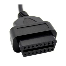 ADAPTER OBD 2 NA OBD 14 PIN MERCEDES SPRINTER VOLKSWAGEN LT PRZEJŚCI&Oacute;WKA CZARNA