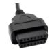 ADAPTER OBD 2 NA OBD 14 PIN MERCEDES SPRINTER VOLKSWAGEN LT PRZEJŚCIÓWKA CZARNA