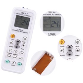PILOT DO KLIMATYZACJI UNIWERSALNY 1000W1 Z WYŚWIETLACZEM