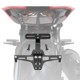 MOCOWANIE TABLICY REJESTRACYJNEJ MOTOCYKL LAMPKA LED NA TYŁ