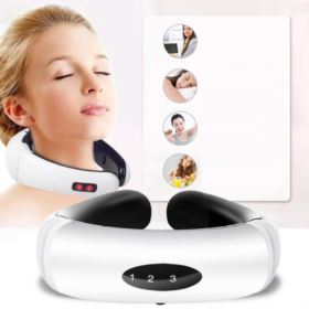 MASAŻER KARKU ELEKTROSTYMULATOR Z ELEKTRODAMI