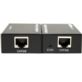 EXTENDER HDMI NA RJ45 LAN CZARNY PRZEDŁUŻACZ DO 60 METRÓW ODBIORNIK I NADAJNIK