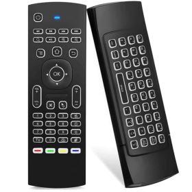 MX3 AIR MOUSE PILOT KLAWIATURA MYSZ SMART TV PILOT Z PODŚWIETLENIEM