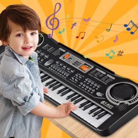 KEYBOARD DLA DZIECI Z MIKROFONEM