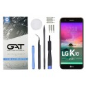 WYŚWIETLACZ I DIGITIZER LG K10 2017 Z RAMKĄ I PROFESJONALNYMI NARZĘDZIAMI GAT