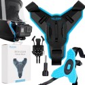 MOCOWANIE NA KASK DO KAMER SPORTOWYCH GOPRO SJCAM SONY XIAOMI