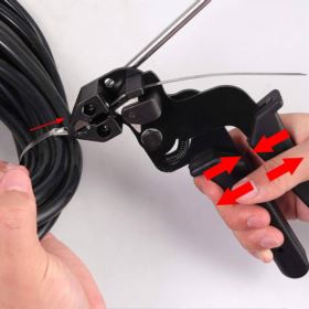 ZACISKARKA DO OPASEK STALOWYCH AD-G600 0,3-12 MM CZARNA