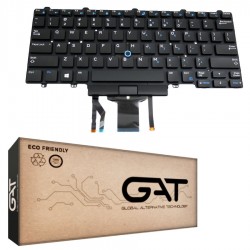 KLAWIATURA DELL LATITUDE E5450 E5470 E7450 E7470 SN7230BL CZARNA PODŚWIETLENIE