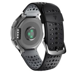 PASEK GARMIN FORERUNNER 735XT 235 230 220 630 620 CZARNO-SZARY SILIKONOWY