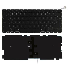 KLAWIATURA MACBOOK PRO 13.3 A1278 Z PODŚWIETLENIEM UI CZARNA MAT