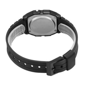 ZEGAREK RETRO HONHX F-91W CZARNY Z PODŚWIETLENIEM BUDZIKIEM DATOWNIKIEM I STOPEREM