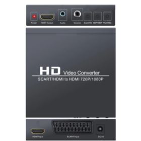 ADAPTER KONWERTER SCART HDMI HDMI AUDIO COAXIAL
