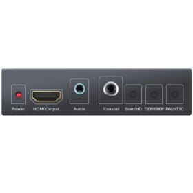 ADAPTER KONWERTER SCART HDMI HDMI AUDIO COAXIAL