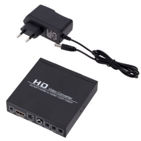 ADAPTER KONWERTER SCART HDMI HDMI AUDIO COAXIAL