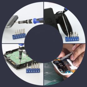 NARZĘDZIA SERWISOWE DO TELEFON&Oacute;W TABLET&Oacute;W LAPTOP&Oacute;W 85 ELEMENT&Oacute;W ETUI KING'SDUN