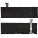 KLAWIATURA ASUS ROG GL552JX GL552V GL552VL GL552VW GL552VWM GL552 Z PODŚWIETLENIEM CZARNA