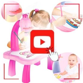 PROJEKTOR DO NAUKI RYSOWANIA DLA DZIECI R&Oacute;ŻOWY RZUTNIK