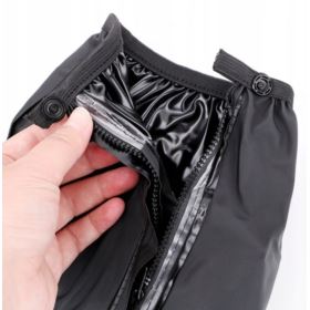 OCHRANIACZE PRZECIWDESZCZOWE NA BUTY ROZMIAR M 38-39 28,5 CM CZARNE