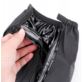 OCHRANIACZE PRZECIWDESZCZOWE NA BUTY ROZMIAR M 38-39 28,5 CM CZARNE