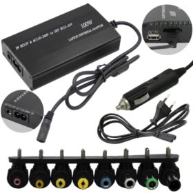 ZASILACZ UNIWERSALNY DO LAPTOPA 100W HP ACER ASUS DELL SONY TOSHIBA SAMSUNG FUJITSU LENOVO
