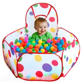 NAMIOT TUNEL DLA DZIECI 3W1 CZERWONY