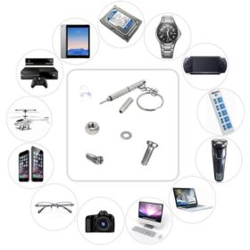 ŚRUBKI DO OKULAR&Oacute;W 1000 SZTUK Z WKRĘTAKIEM