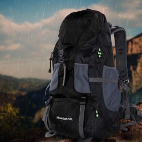 PLECAK TURYSTYCZNY 50L CZARNY FREE KNIGHT WODOODPORNY