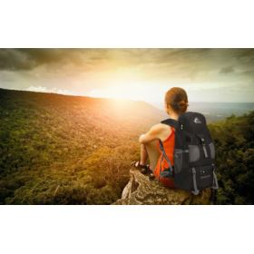 PLECAK TURYSTYCZNY 50L CZARNY FREE KNIGHT WODOODPORNY