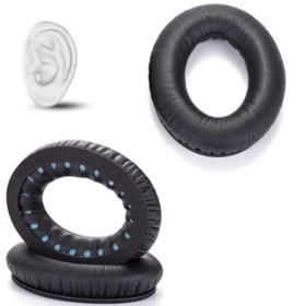 GĄBKI DO SŁUCHAWEK BOSE QC35 II AE2 QC25 QC2 QC15 AE2I AE2W QC35 I CZARNE Z OSŁONAMI