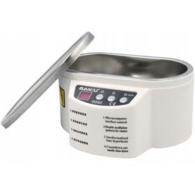 MYJKA ULTRADŹWIĘKOWA WARSZTATOWA KOSMETYCZNA 600ML BIAŁA