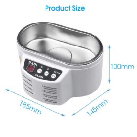 MYJKA ULTRADŹWIĘKOWA WARSZTATOWA KOSMETYCZNA 600ML BIAŁA